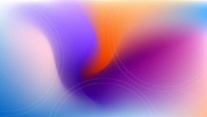 ABSTRACT BACKGROUND GRADIENT MESH SMOOTH LIQUID BLUE ORANGE PURPLE PINK COLOR DESIGN VECTOR TEMPLATE GOOD FOR MODERN WEBSITE, WALLPAPER, COVER DESIGN 