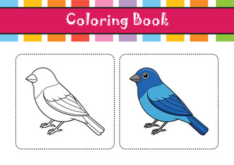  Charming Azure-Shouldered Tanager Bird Illustration