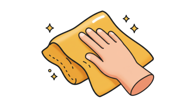 Isolated Cleaning Surface