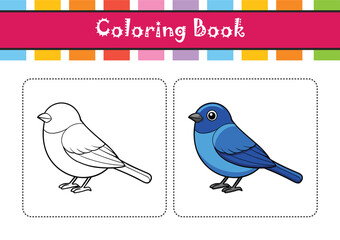  Dynamic Blue-Mantled Thornbill Bird Artwork