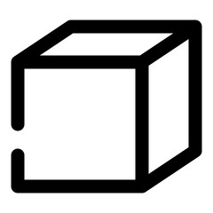 shape dashed line icon