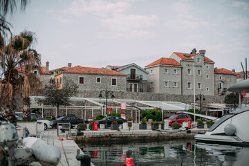 Montenegro, panorama of the old town 