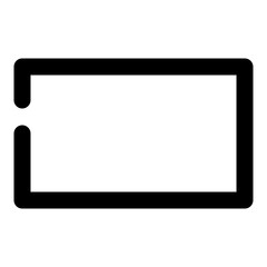 shape dashed line icon