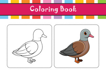  Bright Cape Teal Bird Artwork