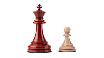 Economic Growth Inequality chess pieces symbolize economic growth and inequality in strategy and power dynamics