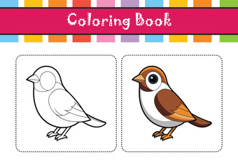  Charming Chestnut-Sided Warbler Bird Illustration