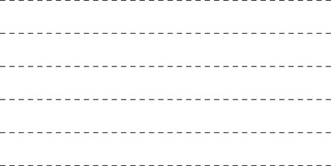 Grid lines paper page isolated on transparent background