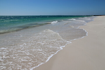 indian ocean at jurien bay in western australia