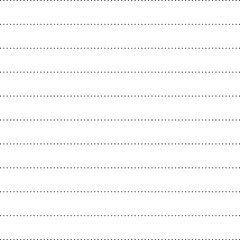 Grid lines paper page isolated on transparent background