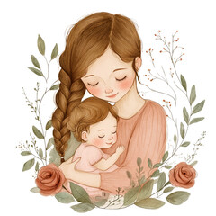 Mother's Day, mother's love for her child