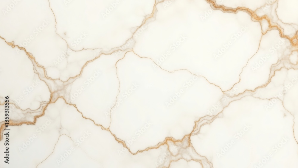 Aufkleber a close-up of a luxurious marble texture with golden veins running through it. This image exudes elegance and sophistication