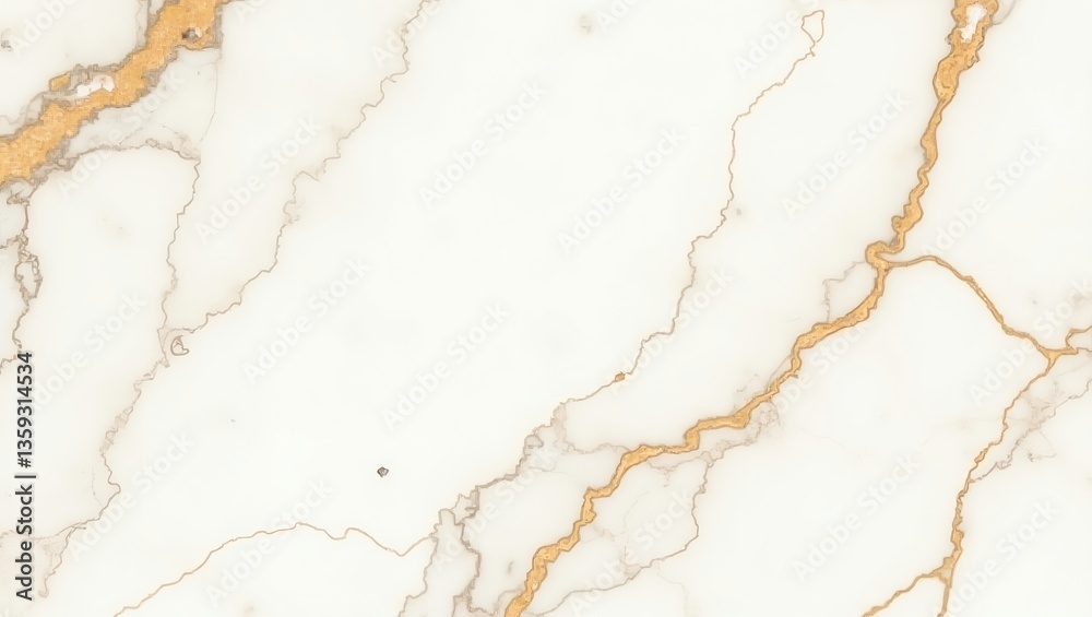 Poster a luxurious marble texture with intricate gold veining, creating a sense of opulence and sophisticat