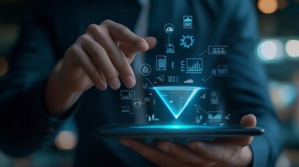 Data visualization techniques in business strategy office environment digital content professional viewpoint conceptual analysis