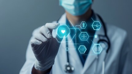 Digital health innovations hospital setting medical technology clinical environment close-up view future of healthcare solutions