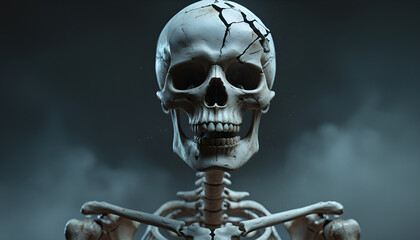 Ultra-realistic skeleton 