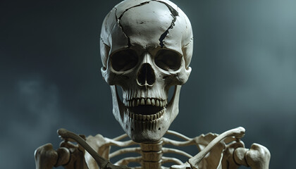 Ultra-realistic skeleton 