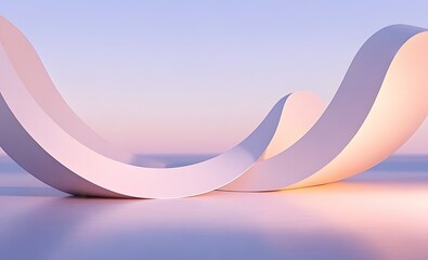 3d render of an abstract background with lines