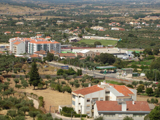 Fototapeta premium Castelo Branco, Beira Baixa, Portugal, August 2, 2006, Views from Castelo Branco