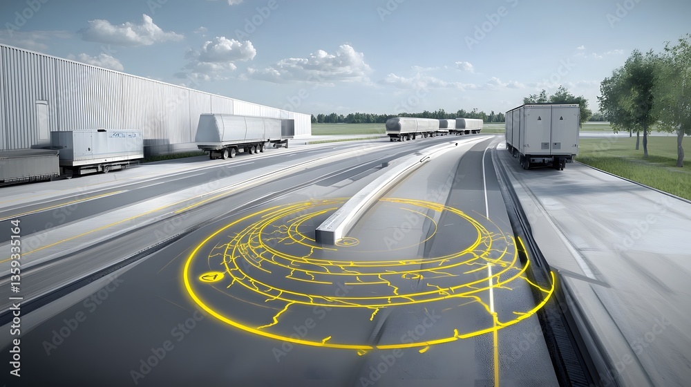 Poster cutting edge radar technology enabling real time detection analysis and optimization of highway traf