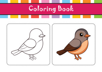  Bright Least Flycatcher Bird Artwork