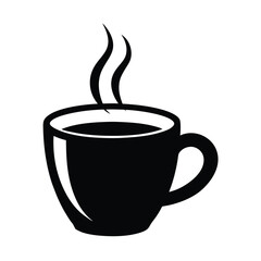cup of coffee vector shilhouette