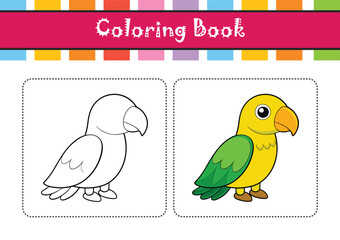  Stunning Yellow-naped Amazon Bird Illustration