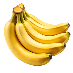 bananas isolated on white background