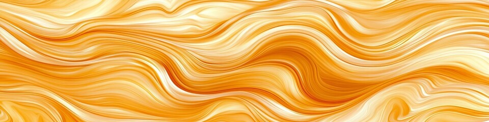 Obraz premium Golden Abstract Painting Texture Smooth, Elegant Design for Luxury Backdrop or Fluid Art Pattern