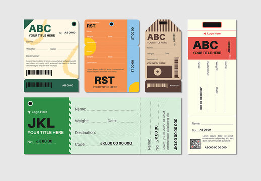 Luggage Tag Elements