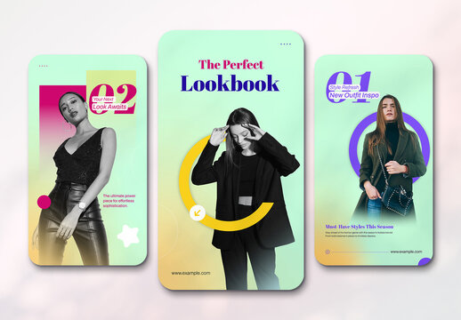 Fashion Carousel Social Media Post Template