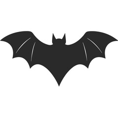 Bat silhouette vector illustration
