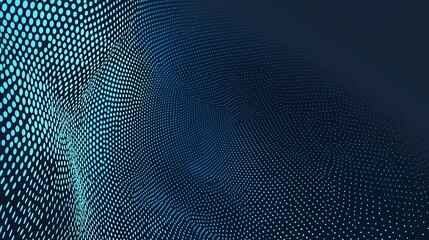 A blue background with a lot of dots