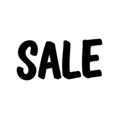 手書き文字「SALE」セール ベクター