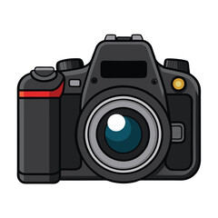 dslr camera vector