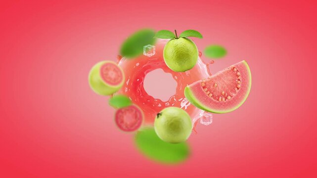 Dynamic Guava Motion Graphics