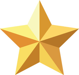 Stars icon Vector gold gradient, flat icon for apps and websites. Golden star. Vector illustration EPS 10.