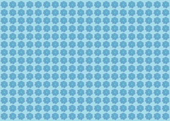 Geometric seamless winter bright ornament with small elements Motion blur background blue screen technology.