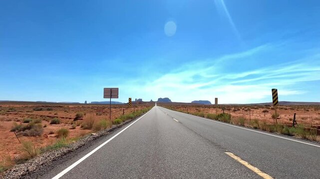 Utah Driving 0172 Monument Valley Forest Gump