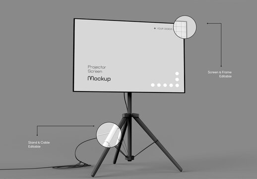 Tripod Stand Mockup