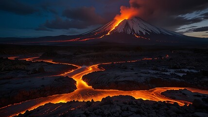 Fire in the forest