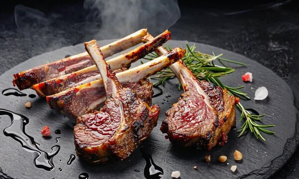 Mouthwatering Lamb Ribs Marinated in a Perfect Blend of Herbs & Spices

