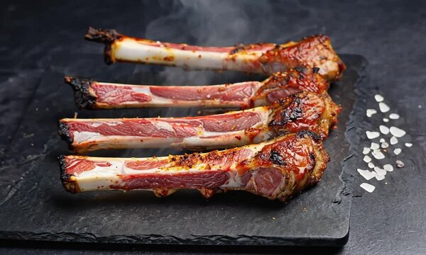 Deliciously Spiced and Tender Lamb Ribs Grilled to Perfection

