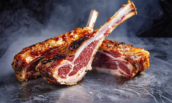 Sizzling Lamb Ribs Packed with Bold Flavors and Juicy Goodness

