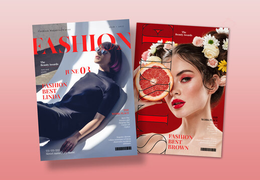 Magazine Cover Template