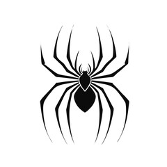 Minimalist Spider Vector Design