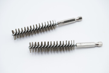 Drill Bit Brush Wire Brush for Cleaning Drill Bits with Hexagonal Handle for Cleaning Stainless...