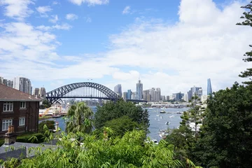 Printed kitchen splashbacks sydney harbour bridge australia