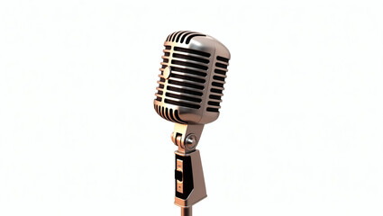 Fototapeta premium Classic Retro Mic – Timeless Sound