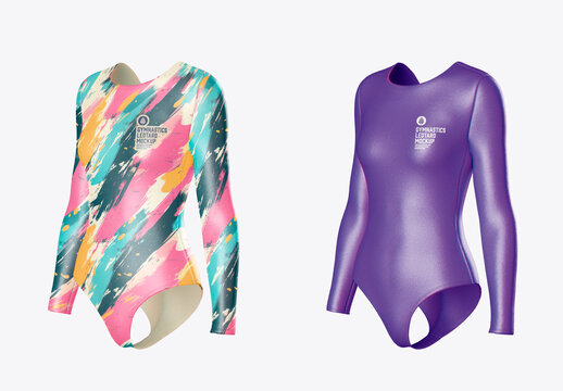 Gymnastics Leotard Mockup