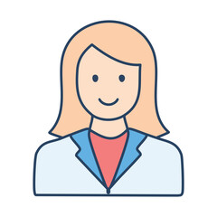 AI lab assistant. vector eps